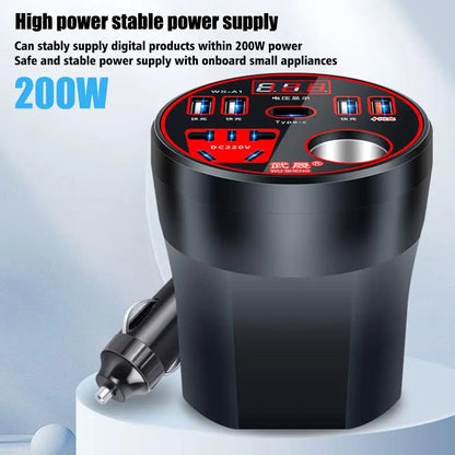 Car Multi-functional Charging Adapter - Wholesalus
