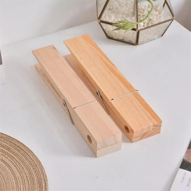 Giant Wooden Towel Holder