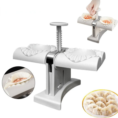 Double-Headed Automatic Dumpling Mold - Wholesalus