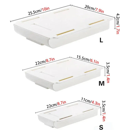 Self-Adhesive Desk Hidden Storage Box - Wholesalus