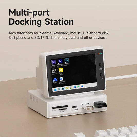 Mini PC Monitor USB C Docking Station