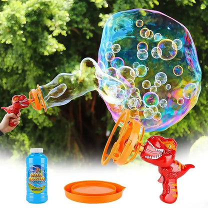Dinosaur Bubble Gun Machine Toy - Wholesalus