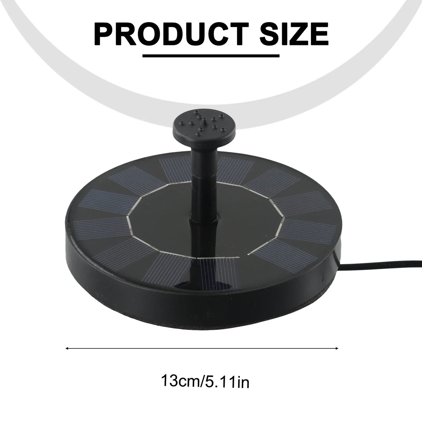 Solar Water Fountain - Wholesalus