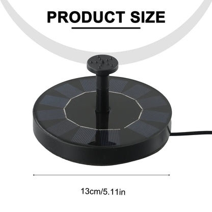 Solar Water Fountain - Wholesalus