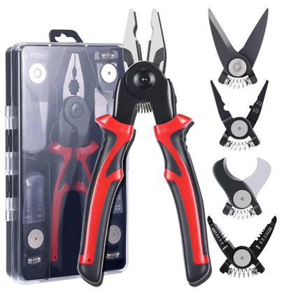5 IN1 Multifunctional Replaceable Wire Stripper - Wholesalus