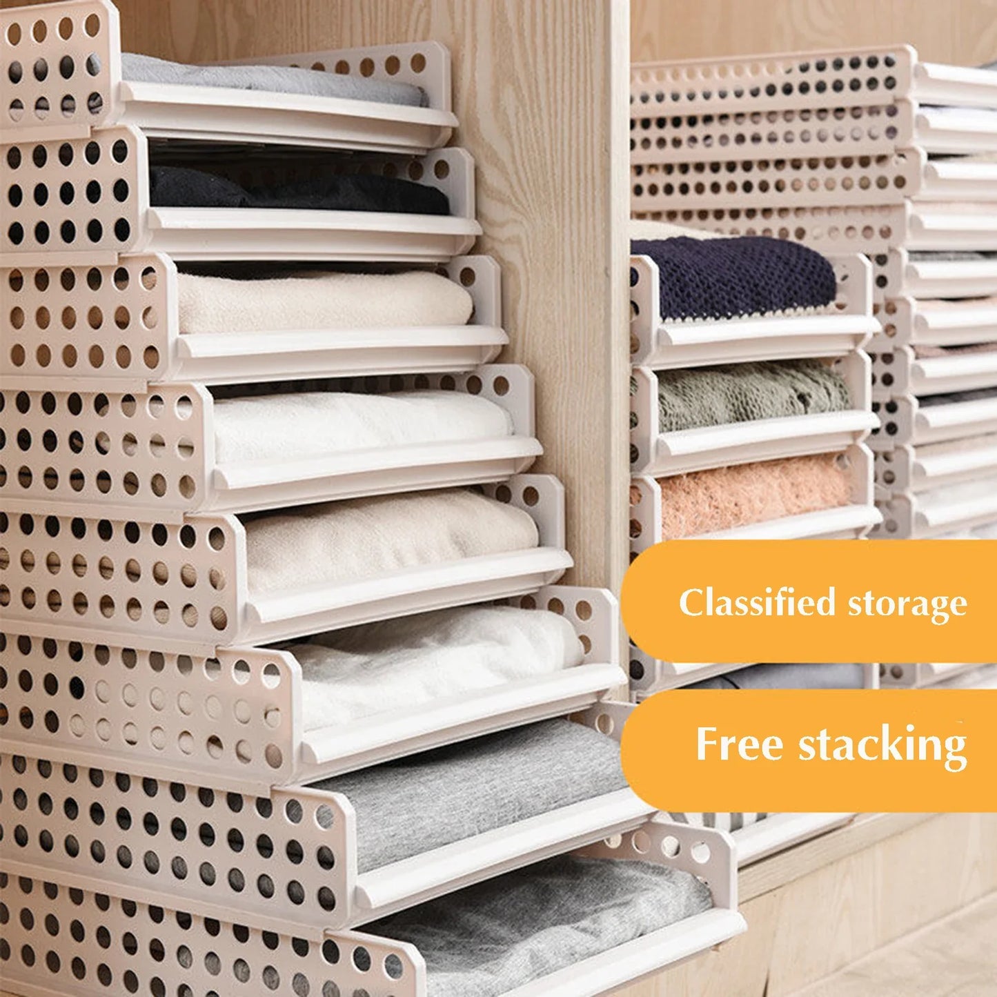 Sliding Wardrobe Clothes Organizer