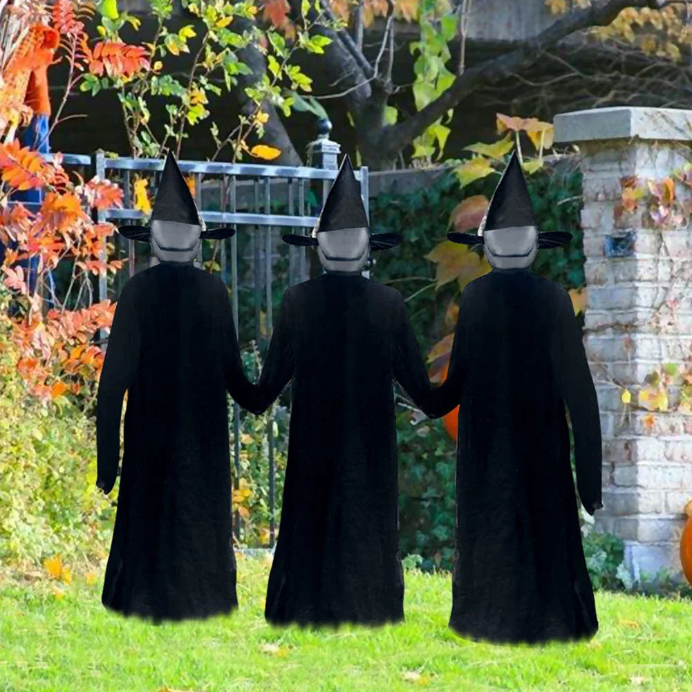 Light-Up Screaming Witches Stakes