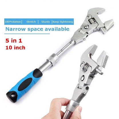 Multifunctional Retractable Ratchet Wrench - Wholesalus