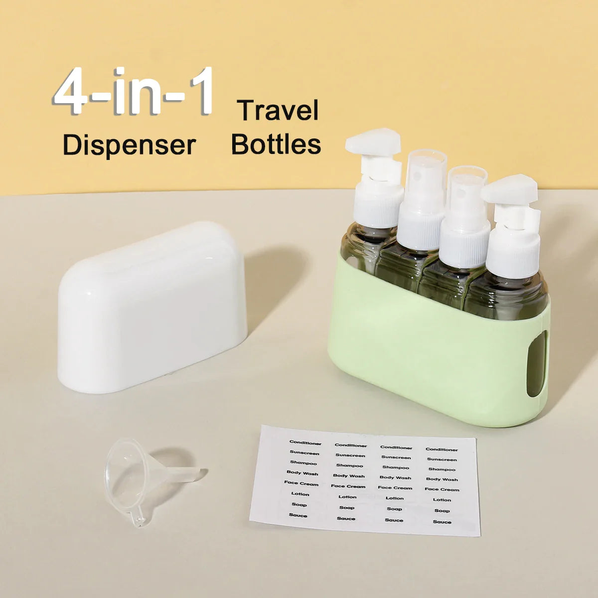 Portable Travel Spray Bottle Set