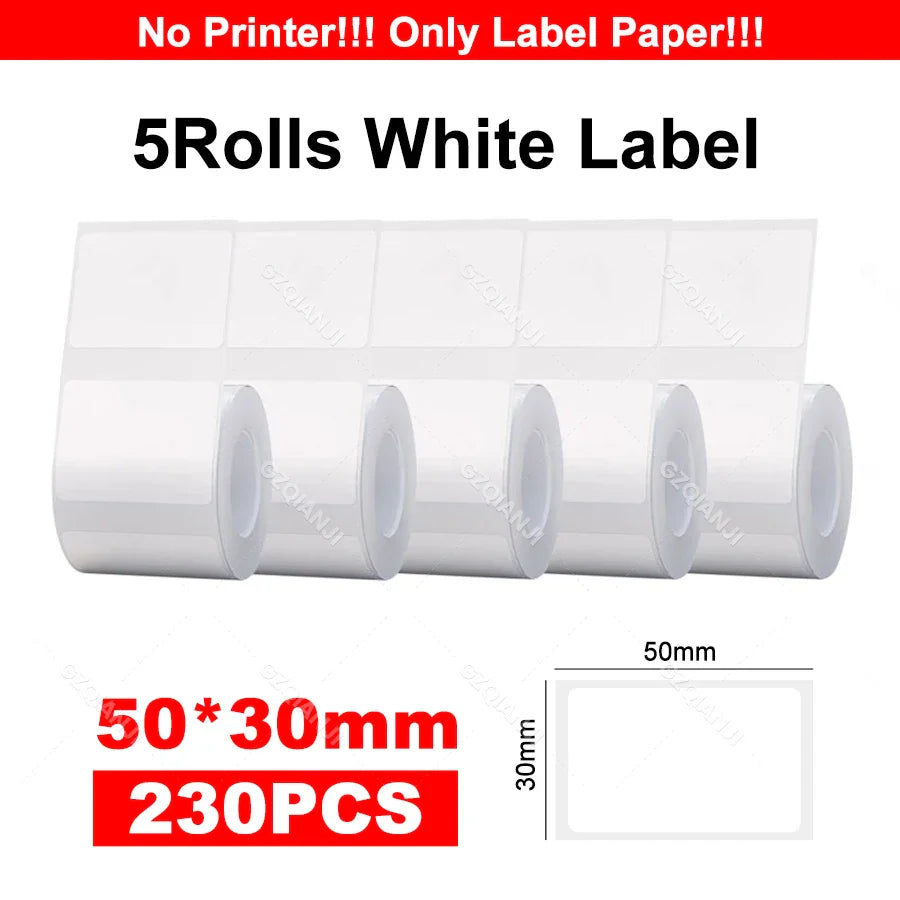 Mini Thermal Label Sticker Printer