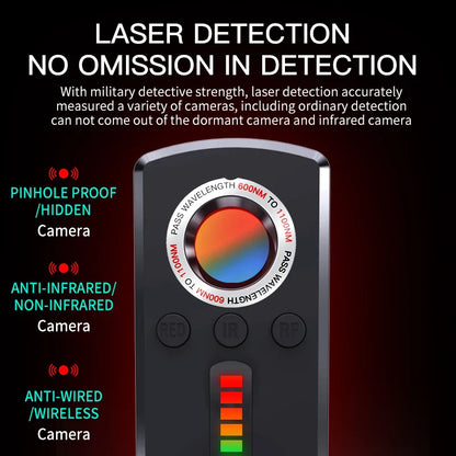 Anti Spy Hidden Camera Detector - Wholesalus