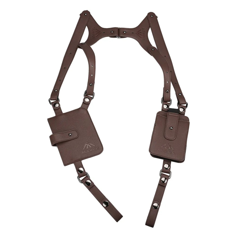 Retro Shoulder Double Pocket Holster