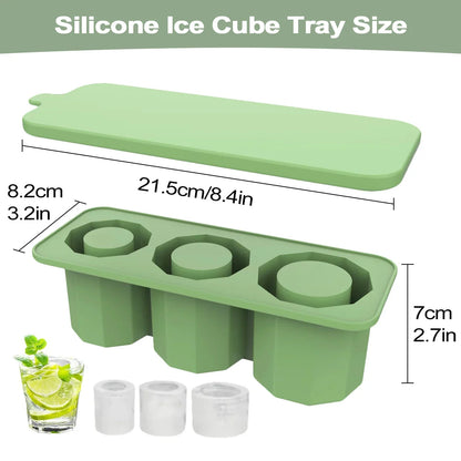 Stanley Cup Silicone Ice Mold with Lid - Wholesalus