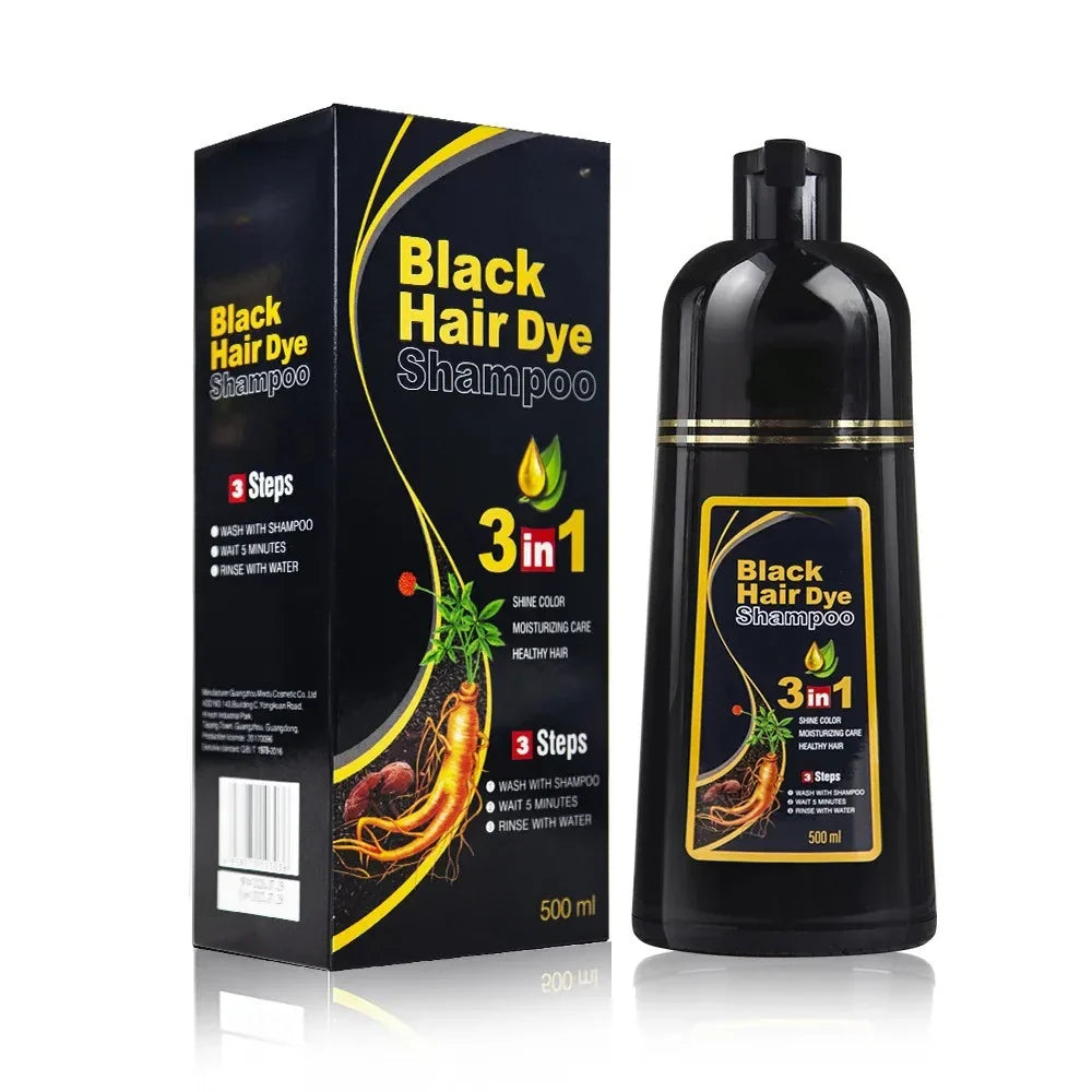 Natural Instant Hair Dye Shampoo