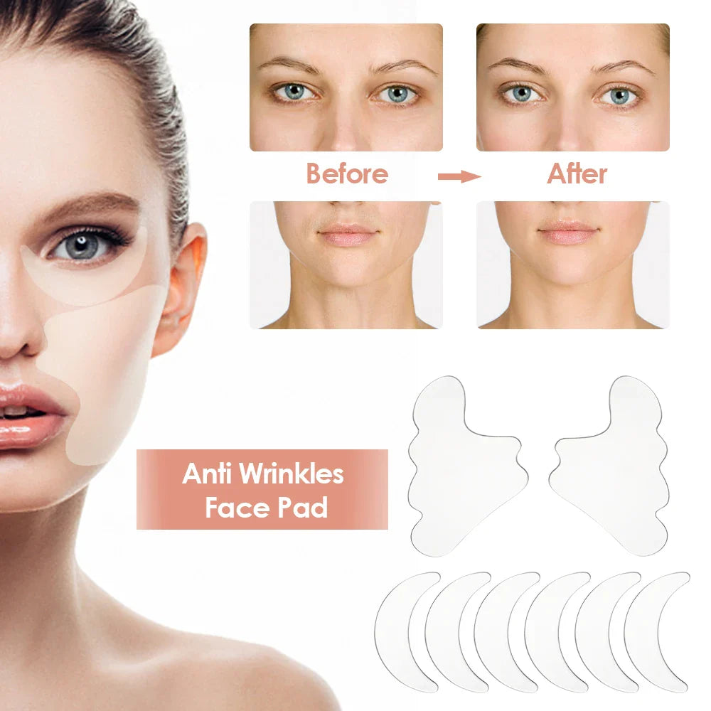 Reusable Anti-Wrinkle Silicone Pad