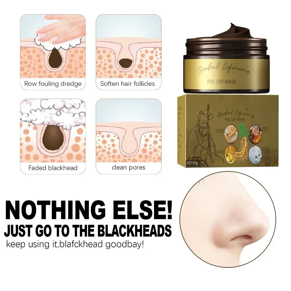 Black Tea Facial Peel off Mask