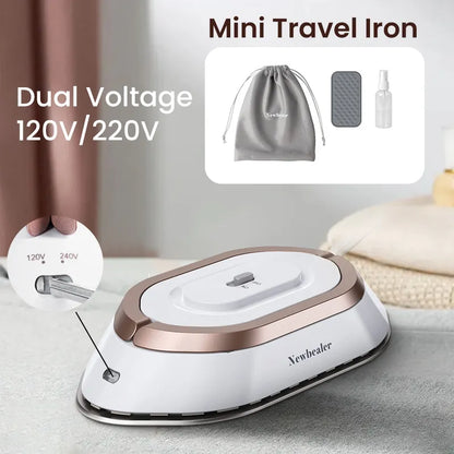 Travel Mini Non-Steam Iron - Wholesalus