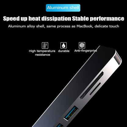 Type-C Docking Station USB Adapter - Wholesalus