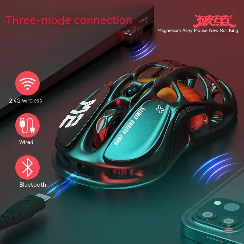 Magnesium Alloy Wireless Gaming Mouse - Wholesalus