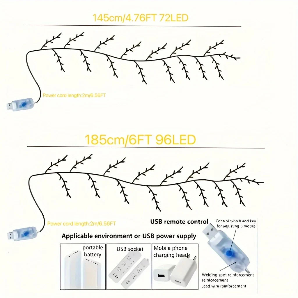 USB LED Tree Decorative Light