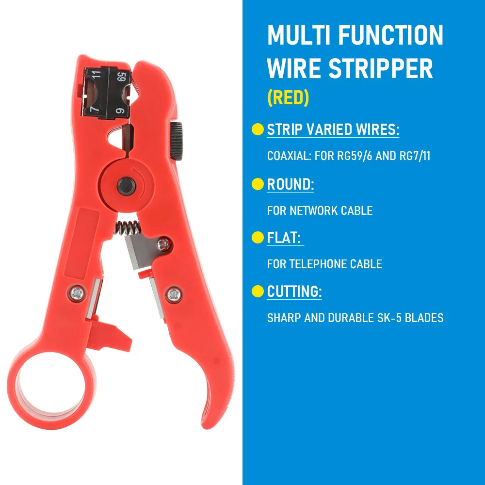 Multi-functional Wire Stripping Tool - Wholesalus