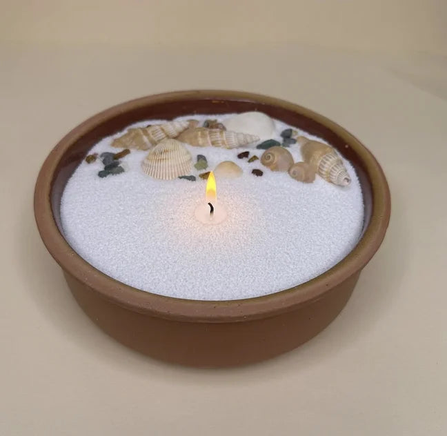 Non-Toxic Reusable Pearled Candle