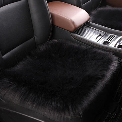 Soft Plush Car Seat Cushion Cover - Wholesalus