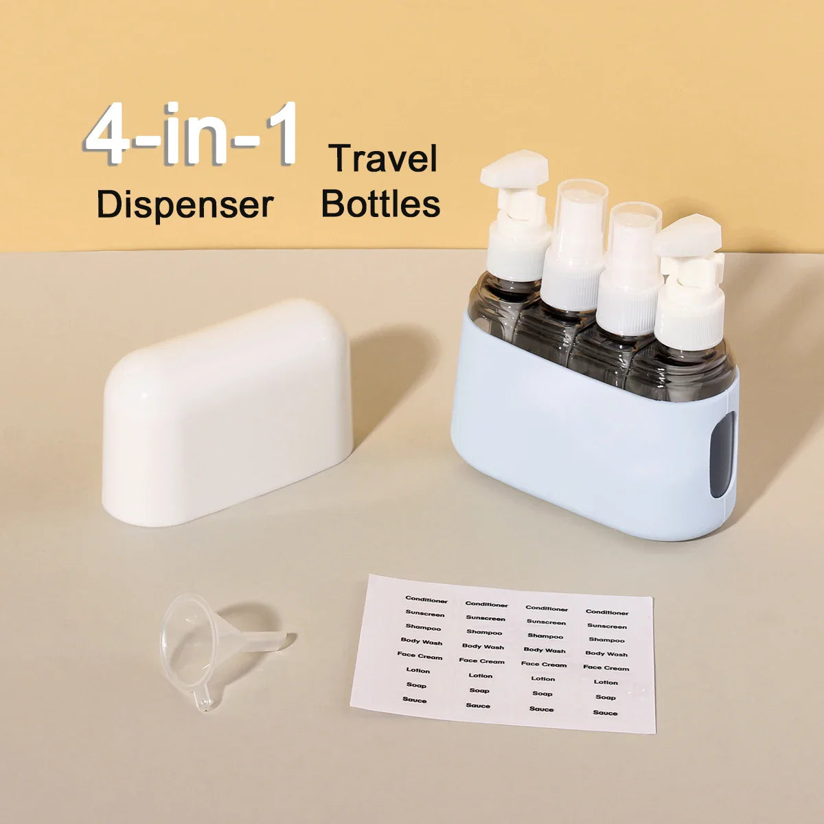 Portable Travel Spray Bottle Set