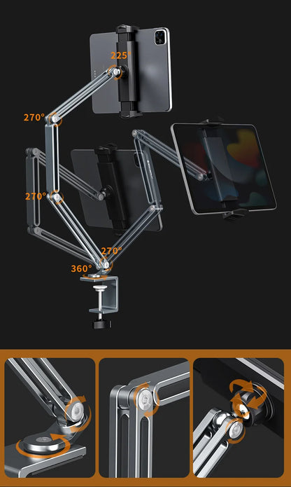 Multifunctional Alloy Desk Tablet Bracket - Wholesalus