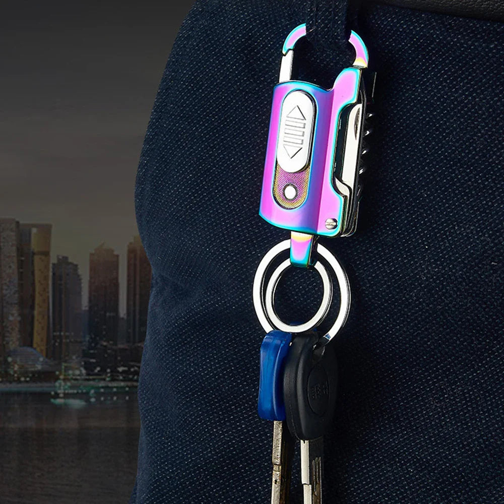 Multifunctional keychain lighter - Wholesalus