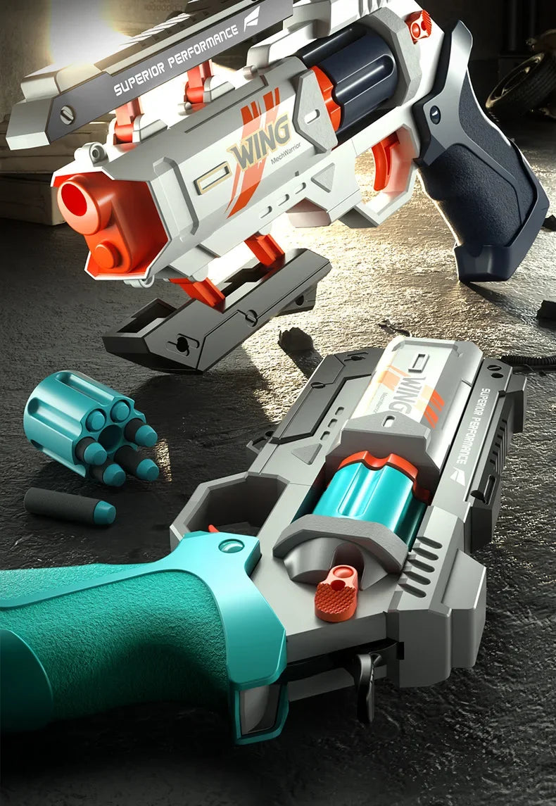 Soft Bullet Revolver Gun Toy