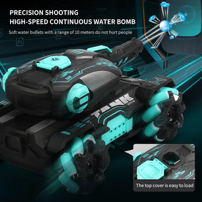 Gesture And Remote Controlled Tank Vehicle Toy - Wholesalus