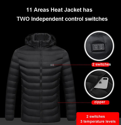 Winter Heating Jacket - Wholesalus