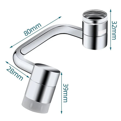 1080 Degree Rotating Faucet Extender - Dual Mode - Wholesalus