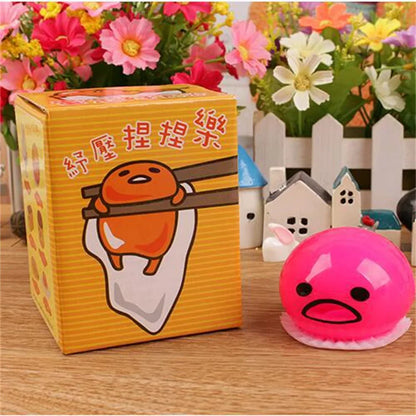 Squishy Puking Egg Yolk Squeeze Ball - Wholesalus
