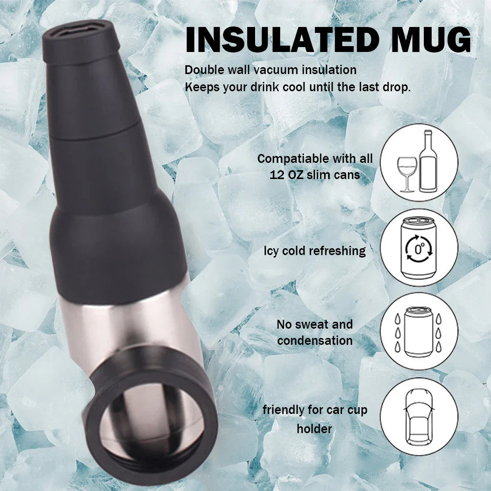 3 in 1 Stainless  Insulated Bottle Holder