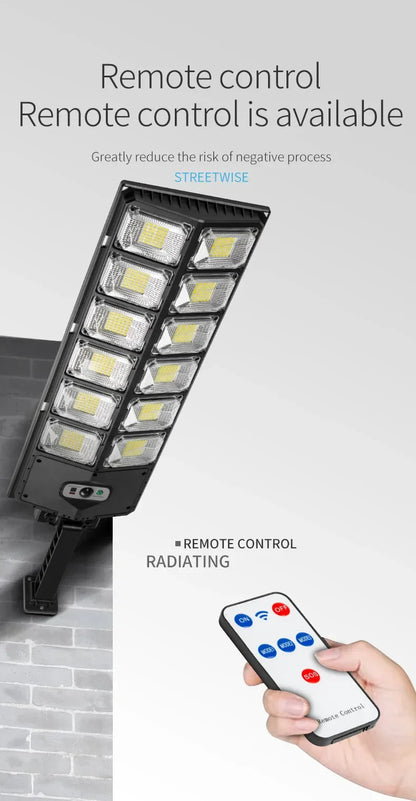 Solar Waterproof LED  Street Light - Wholesalus