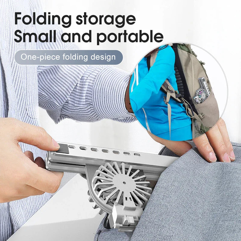 Foldable Aluminum Laptop Cooling Stand