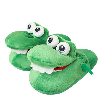 Crocodile Cotton Slippers - Wholesalus