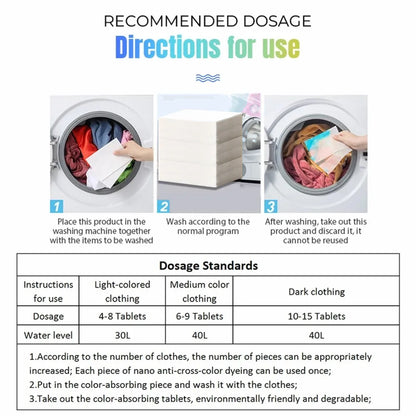 Color Stain Shield Laundry Sheets - Wholesalus