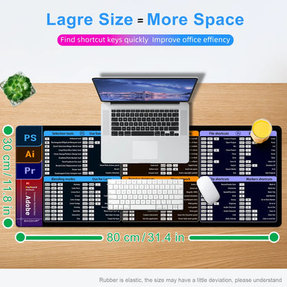 Shortcut Keys Mouse Pad - Wholesalus