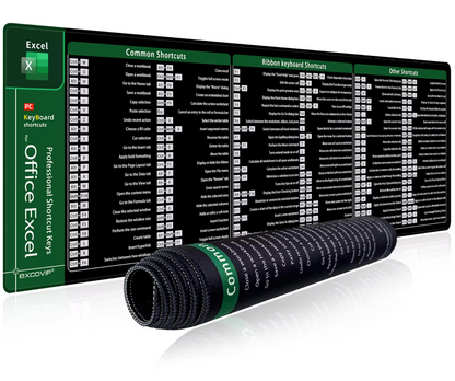 Shortcut Keys Mouse Pad - Wholesalus