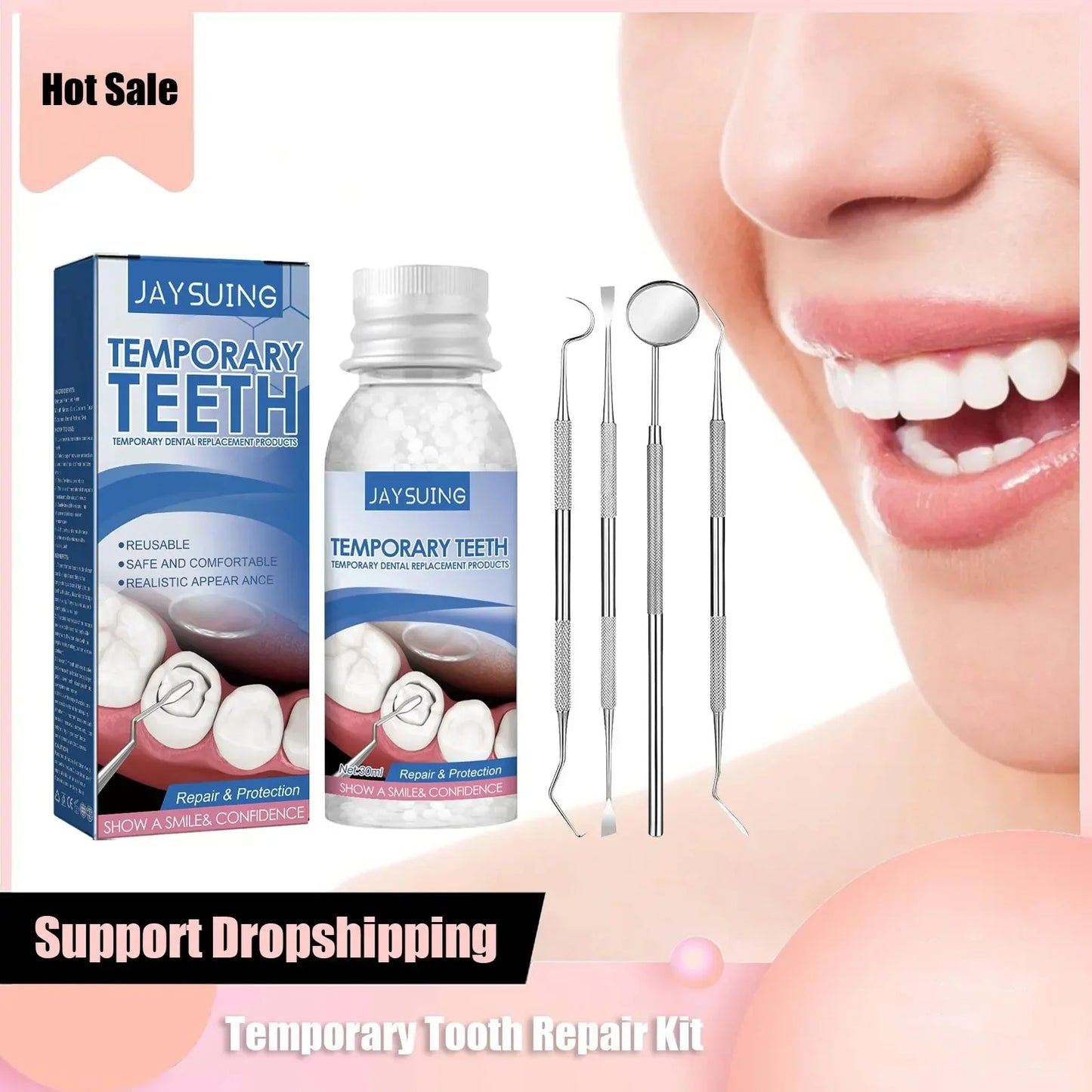 Temporary Tooth Repair Kit