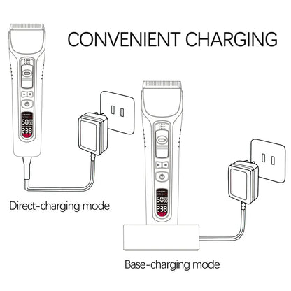 Professional LCD Inclined Hair Trimmer - Wholesalus