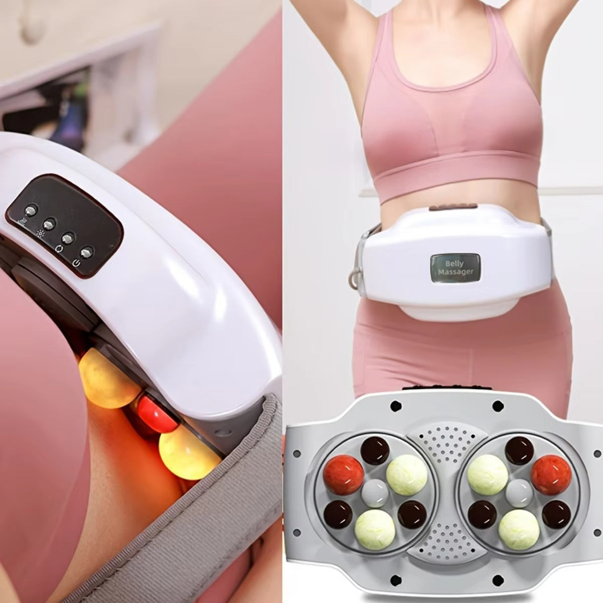 Electric Wireless Abdominal Massager