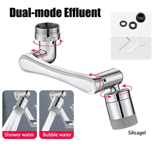1080 Degree Rotating Faucet Extender - Dual Mode - Wholesalus