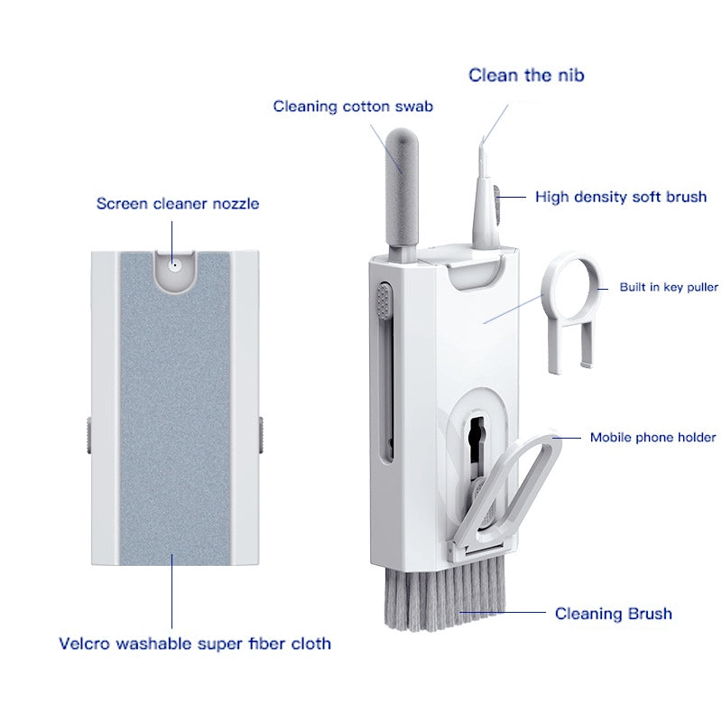 Multifunctional Headphone and Screen Cleaning Kit - Wholesalus