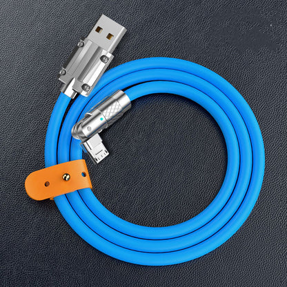 Rotatable Fast Charge Data Cable - Wholesalus