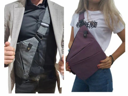Anti-theft Unisex Cross Body Bag - Wholesalus