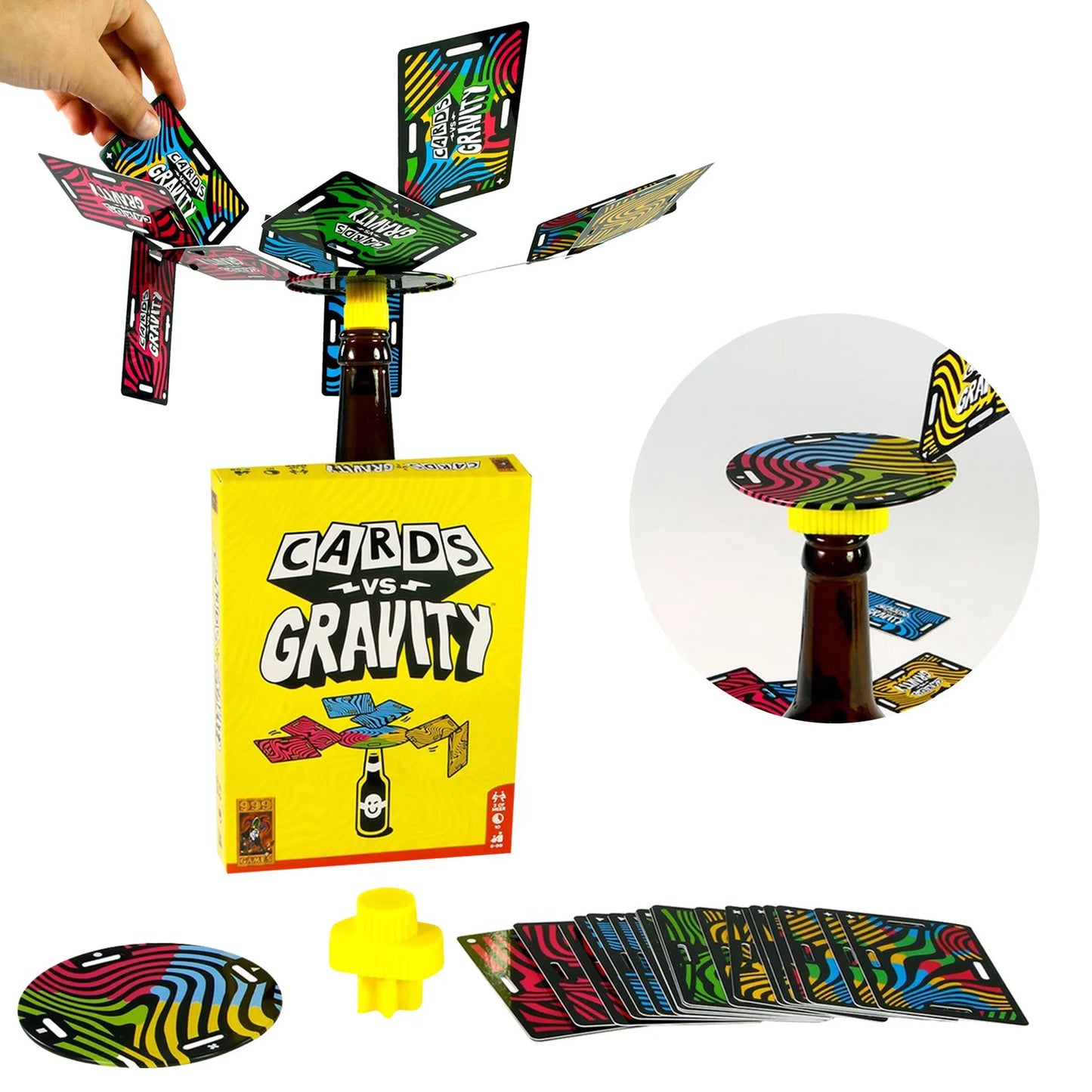 Anti-Gravity Card Balancing Game